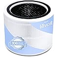 LEVOIT Core 200S Air Purifier Replacement Filter, Genuine 3 in 1 Filter with High-Efficiency Activated Carbon, Core 200S-RF