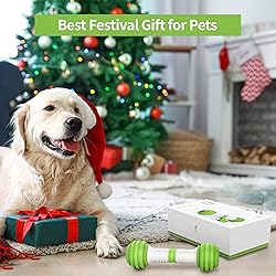 PETGEEK Interactive Dog Bone Toy, Automatic Dog