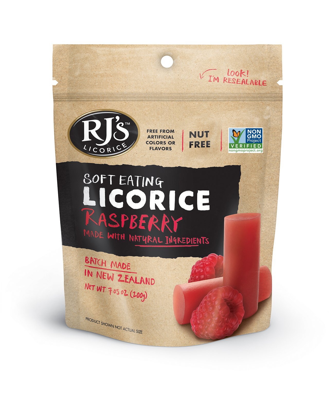 RJ's Licorice Chocolate Twists, 6.3 Ounce (Pack of 10