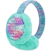 MEJORMEN Winter Ear Muffs For Kids - Cozy Plush Earmuffs Outdoor Furry Ear Warmers & Covers for Boys & Girls, Adults