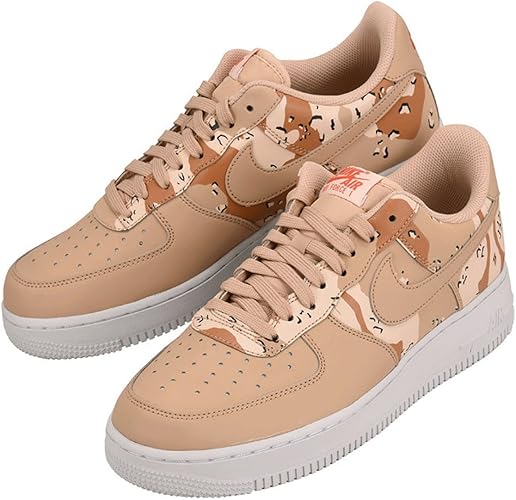 Amazon ナイキ Air Force 1 07 Lv8 Camo Pack 3511 2 Bio Beige Bio Beige Orange Quartz バイオベージュ エア フォース 1 並行輸入品 Nike ナイキ スニーカー