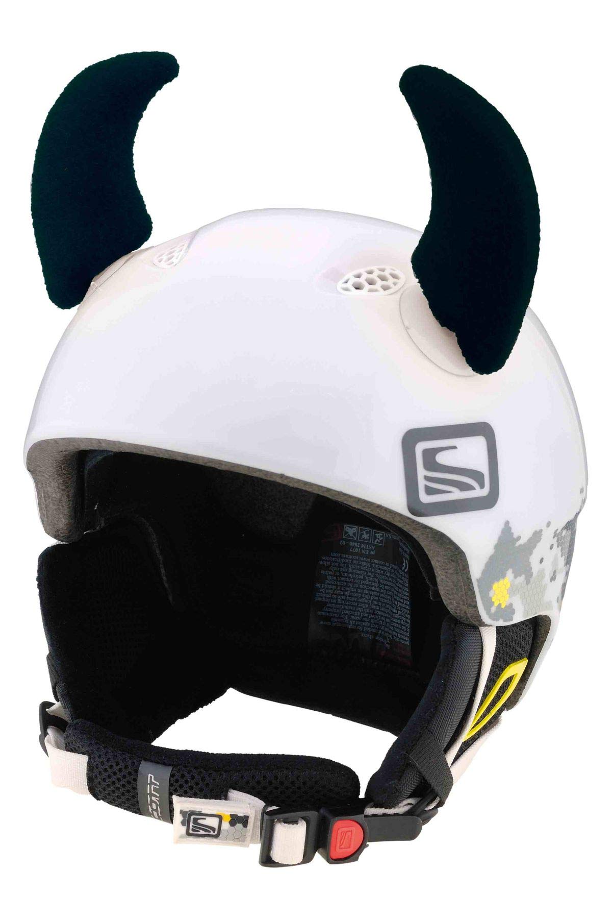 Buy Crazy Ears Black Horns Helmet Hat Helmet Ears Helmet Sticker Devil