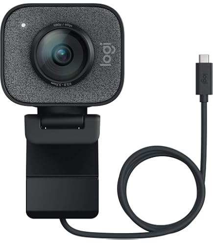 Amazon.com: Logitech StreamCam - White - 1080P HD 60fps Streaming