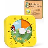 Visual Timer for Toddlers &amp; Kids - The Perfect Kids Timer Visual Aid for Classroom, Home &amp; Desk Use - Great for Study, Productivity, Toddlers Shower &amp; Potty Training Time 60 Minute Countdown
