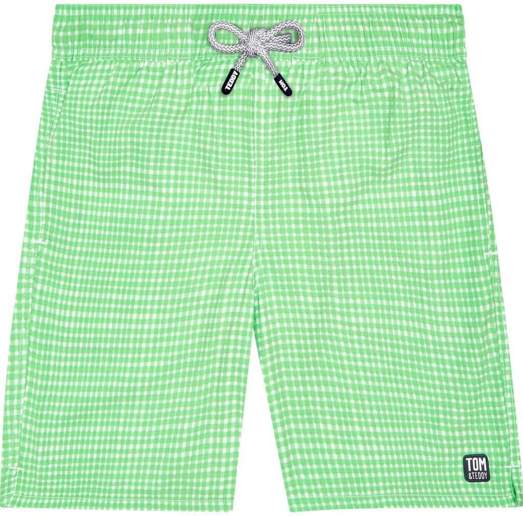 Gingham swim trunks Clearance