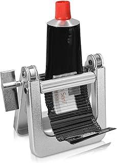 kwmobile Tubenquetscher Maschine aus Metall - Farbe Kleber Kosmetik Haargel Zahnpasta Lebensmittel Tubenpresse - Tubenausdrücker Ausquetscher