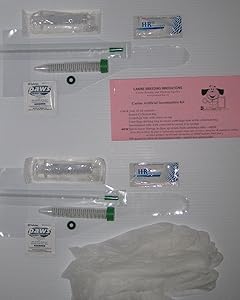 Canine Artificial Insemination Kit for Dogs - Medium Breeds (2-Pack)
