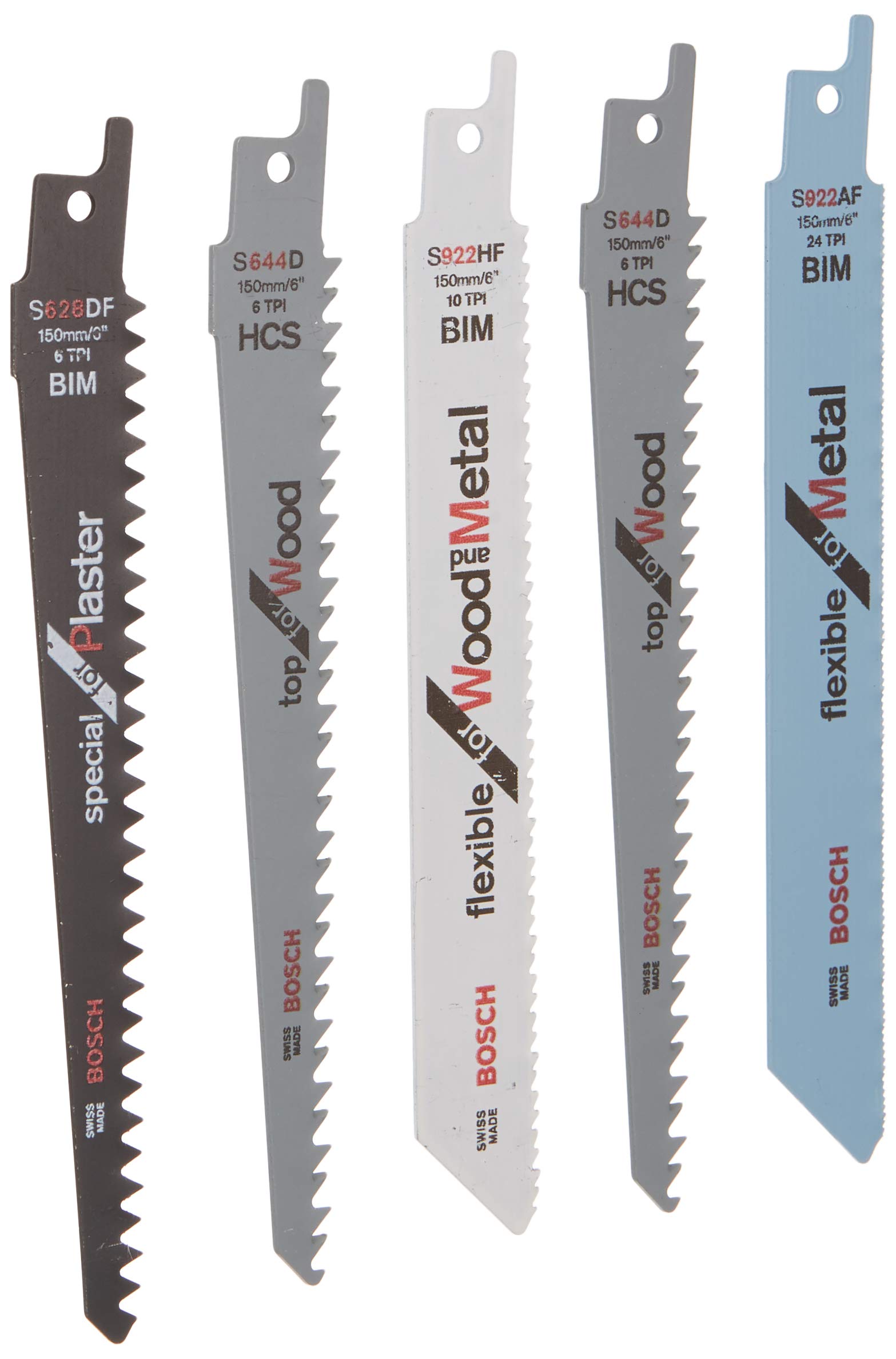 Bosch Keo Replacement Blades (Pack of 5, in Carton Packaging)