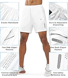 NORTHYARD Men's Athletic Running Shorts Quick Dry