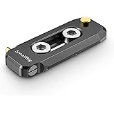 SMALLRIG Universal Low-Profile Quick Release NATO Rail Safety Rail 50mm/2inches Long with 1/4'' Screws for NATO Handle Camera Cage EVF Mount – BUN2468