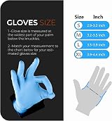The Real Touch Blue Nitrile Powder Free Gloves Medium Box of 100 view 7