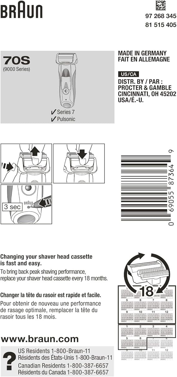Braun replace 18 months Clearance