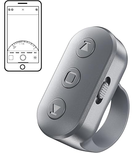 KEFOTIC Wireless Ring Remote Iphone Android Camera Zoom Rear - View #3