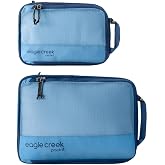 Eagle Creek Pack-It Isolate Compression - Lightweight Cube for Optimizing Luggage Space - Easy-Grab Zipper - Convenient Top Handle - Recycled Materials - Small