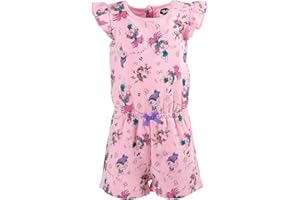 DreamWorks Trolls Poppy Girls French Terry Sleeveless Romper Toddler to Little Kid