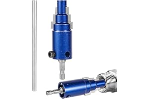 Broken Pipe Extractor Tool, Durable Steel Internal Pipe Wrench for Electric Drill Small Tap Extractors for Quick Removing Dam