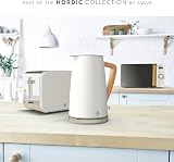 Swan Nordic Cordless Jug Kettle 1.7L 3kW White with Fast Boil Technology view 6