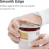 Kitchen Mama Auto 2.0 Electric Can Opener Red – Smooth Edge, Battery Operated view 6