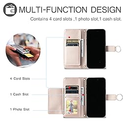 Lucyliy Compatible with Xiaomi Redmi 9C Case Flip