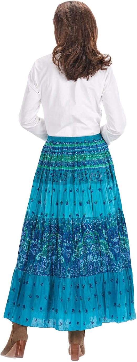 turquoise skirt amazon