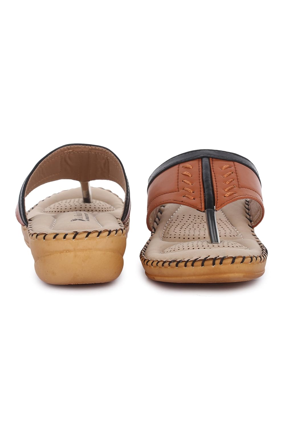 la shades 705, tan orthopedic doctor slipper for women