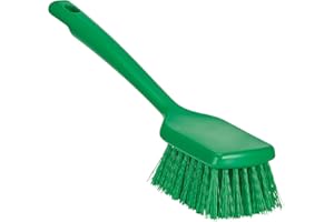 Remco - A Vikan Company ColorCore 12" Short Handle Scrubbing Brush, Stiff
