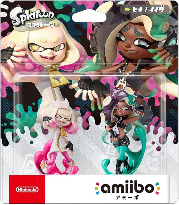 Amazon Amiibo テンタクルズセット ヒメ イイダ スプラトゥーンシリーズ Nintendo Switch Amazon Amiibo テンタクルズセット ヒメ イイダ スプラトゥーンシリーズ Nintendo Switch