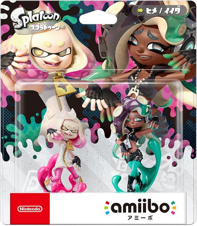 Amiibo Splatoon 2 Nintendo Switch Cefalopop Set Marina / Pearl ...