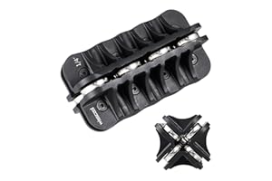 Wisscool 1/4 Inch Tubing Straightener, Handheld Brake Line Tube Straightening Tool for Fuel Line Copper Aluminum Steel Coils