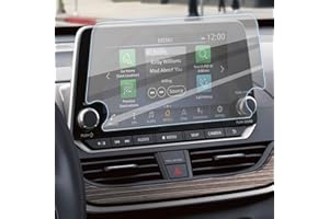 alpmosn HD Tempered Glass Screen Protector Compatible with 19-22 Nissan Altima Platinum/SL/SR/SV 8" Center Control Navigation