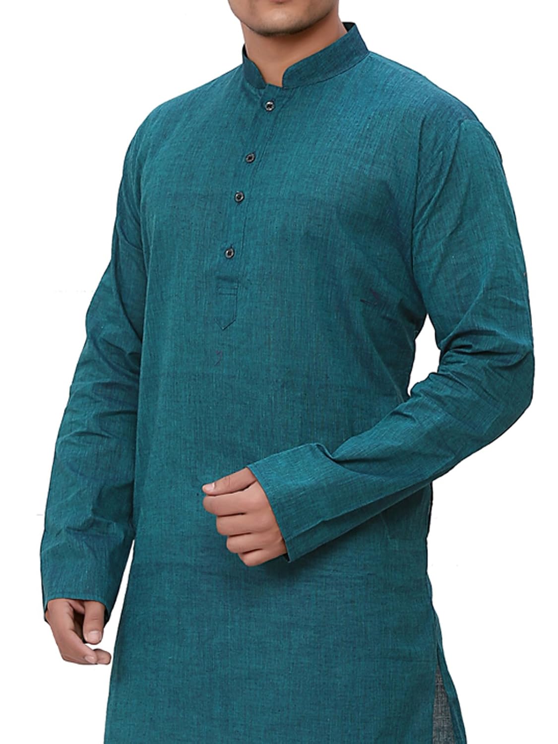 a.b.c. garments green south cotton kurta pyjama set for men