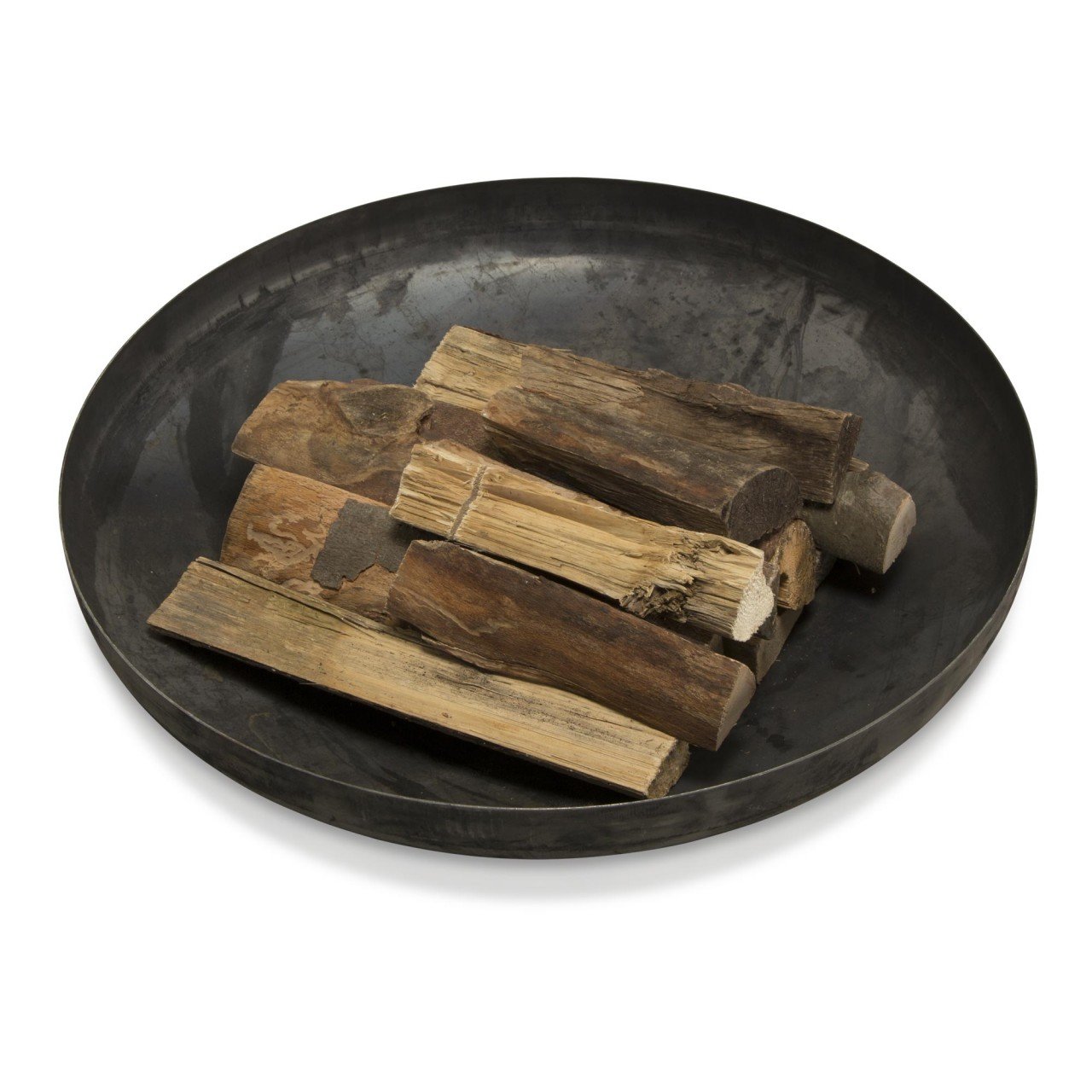 DECORAS Feuerschale Klöpperboden Stahl Feuerkorb Klöpperboden