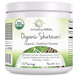 Amazing India USDA Certified Organic Shatavari