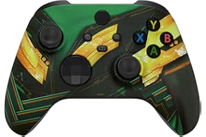 eXtremeRate Replacement Shell for Xbox Series X & S Controller - Unleash Your Style - Armor of Ragnarok Custom Acessories Front Housing Cover for Xbox Core Controller Wireless [Control NOT Included]