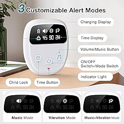 Chumoasis Wireless Bedwetting Alarm for Boys and