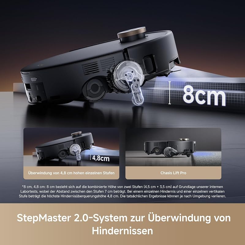 Z60 Ultra Roller Complete, HydroForce-Wischen, AutoShield-Tech Schwarz