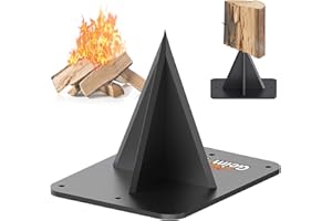 Geimrsy Heavy-duty Firewood Kindling Splitter for Wood, Manual Log Splitter, Wood Splitter Wedge, Wood Stove Fireplace and Fire Pit Kindling Splitter, Manual Use for Home, Campsite & More