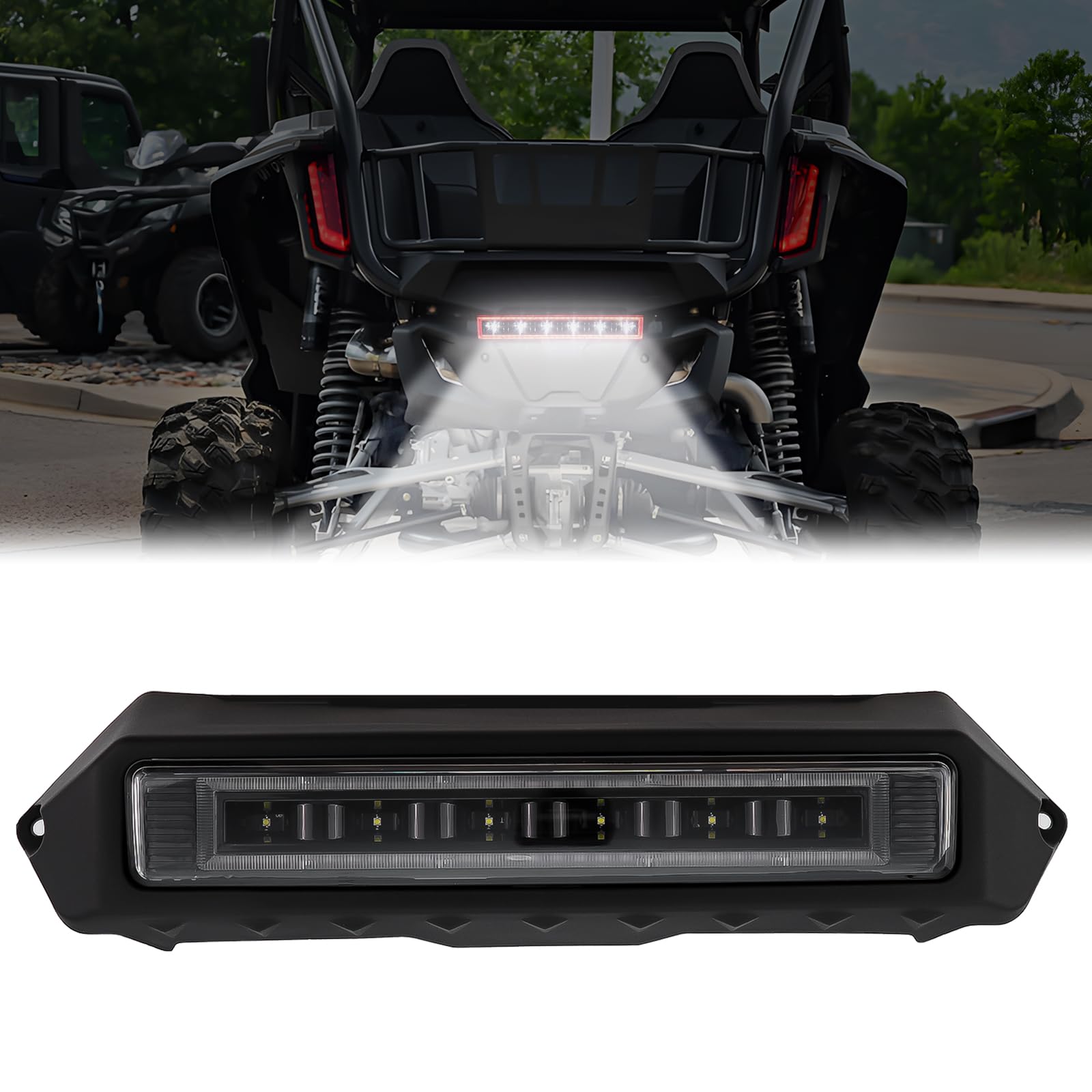 Photo 1 of XATVXUTV LED Rear Center Tail Light for Honda Talon 1000X / 1000R / 1000X-4 (2019-2024) – Waterproof LED Auxiliary Taillight with Brake & Running Light Function – Easy Plug-and-Play Installation