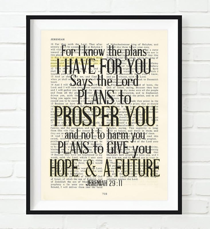 Avoir Images Amazon Com For I Know The Plans I Have For You Jeremiah 29 11 salutations