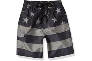 Kanu Surf Boys' Echo Quick Dry UPF 50+ Beach Swim Trunk