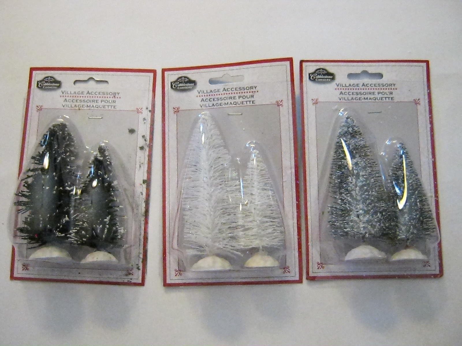 Pine Trees for Cobblestone Corners Collectibles