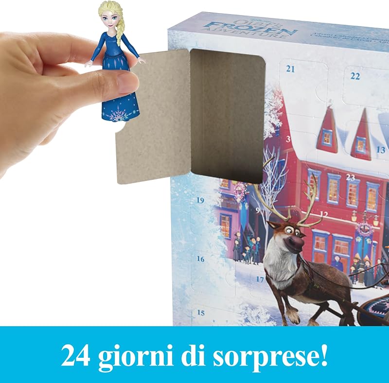 Mattel Disney Frozen Calendario dell'Avvento Anna e Elsa — foto 3 di 6