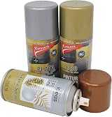 Bright Ideas Metallic Gold Lacquer Spray Paint 150ml for Crafts & Decor view 4