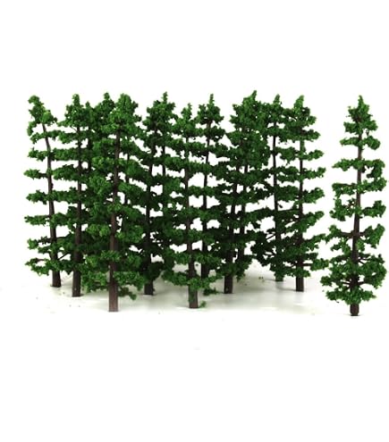 Arbres et flocages miniatures pour diorama | Baron du rail Arbres et flocages miniatures pour diorama | Baron du rail