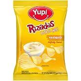 Yupi Rizadas Potato Chips, Mayonnaise Flavored, 4.05 oz