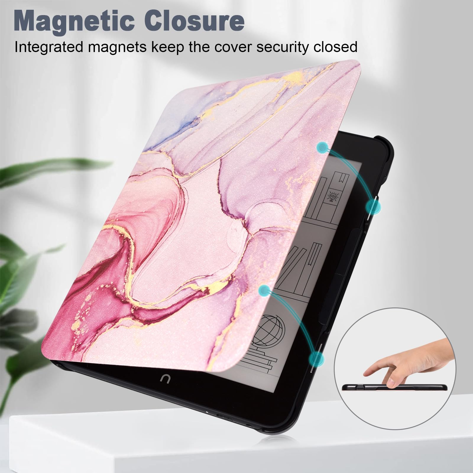Caweet Case for Nook GlowLight 4 Plus 7.8