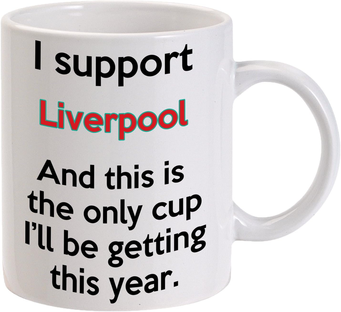 Liverpool Mug Great FUUNY Gift for A Supporter 11 OZ Size Machine Washable Amazon.co.uk