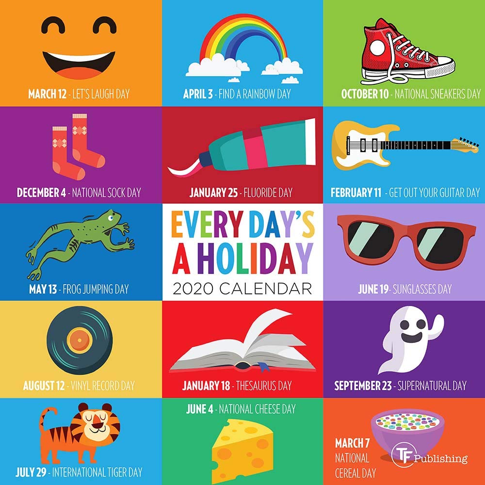 Every Day S A Holiday Mini Calendar Tf Publishing Tf Publishing Amazon Com Books