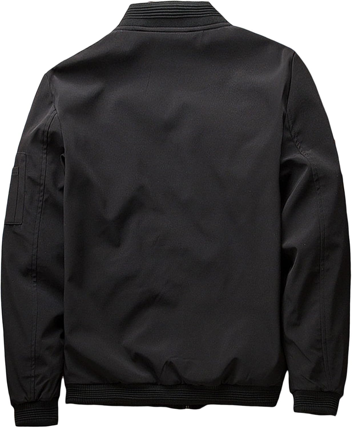 sandbank Men's Slim Fit Lightweight Softshell Flight Bomber Jacket Coat at  Men’s Clothing store