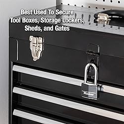 Master Lock Covered Aluminum Lock, Locker Lock with